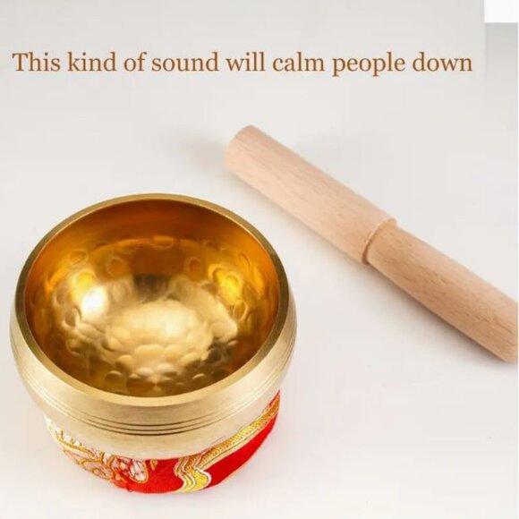 Copper Spiritual Meditation Bowl - Picture 4 of 4